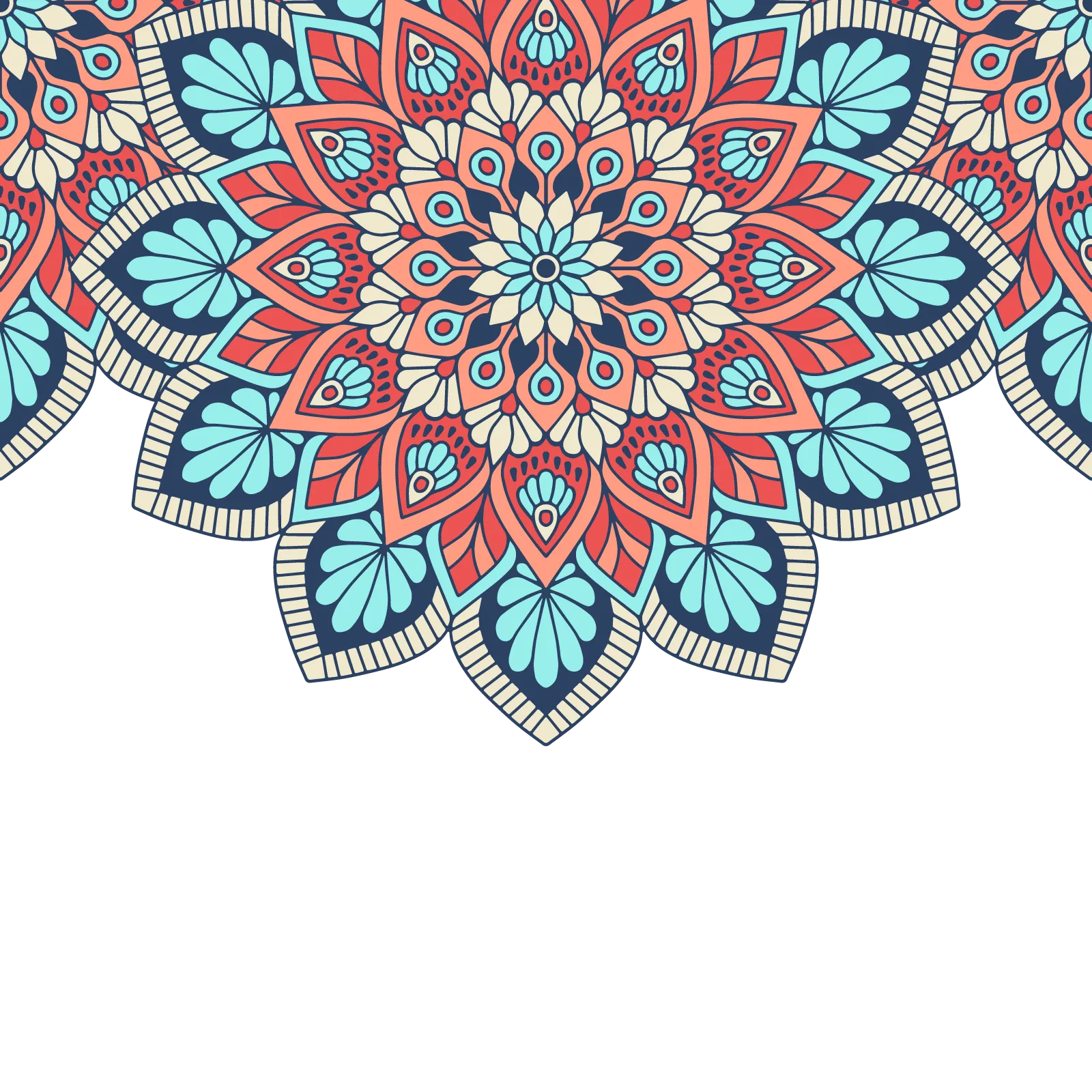 Ethnic group Batik Pattern, ring pattern, brown and white floral painting, frame, textile, symmetry png
